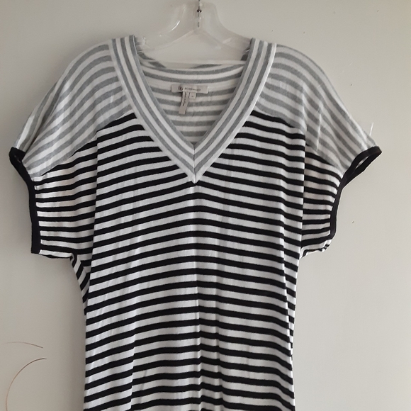 BCBGENERATION Black and White Stripe Dress - Picture 5 of 11